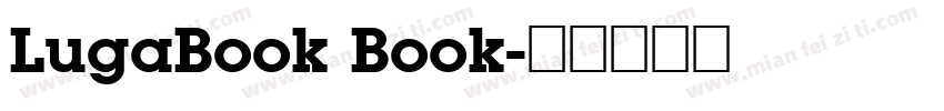 LugaBook Book字体转换